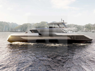 High-end hybrid yachts